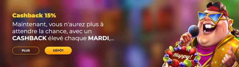 FgFox Casino cashback