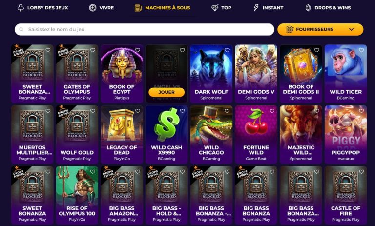 FgFox Casino machines à sous